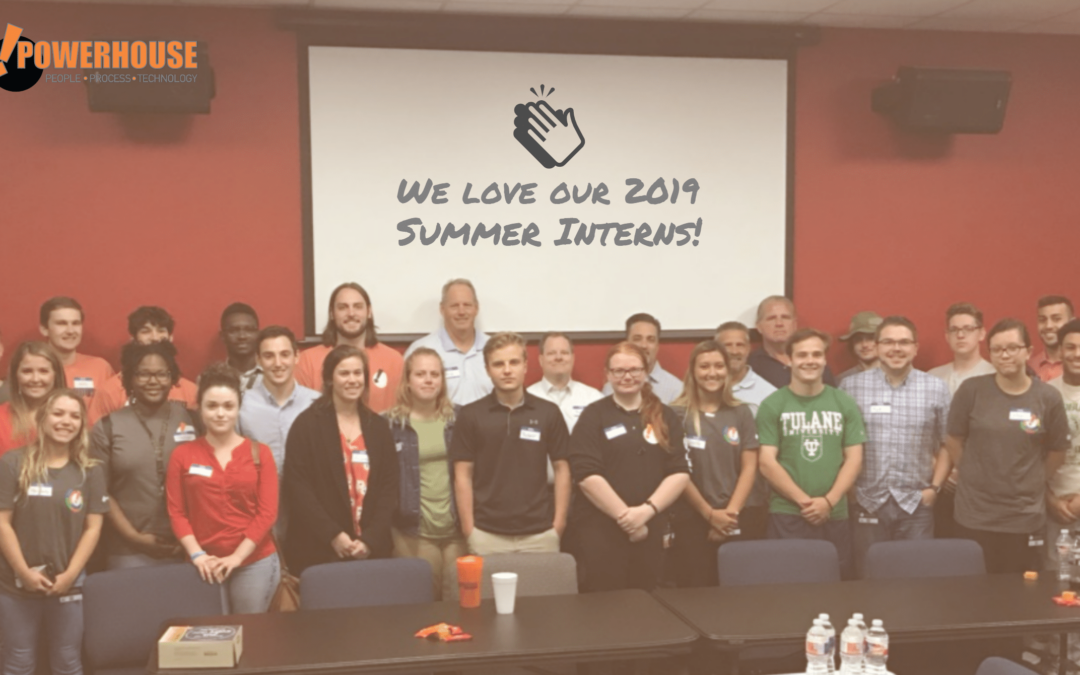 Thank You 2019 Summer Interns